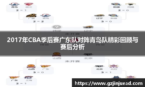 2017年CBA季后赛广东队对阵青岛队精彩回顾与赛后分析